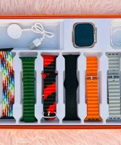 Y80 Ultra Smartwatch with 8 Strap 1st Copy