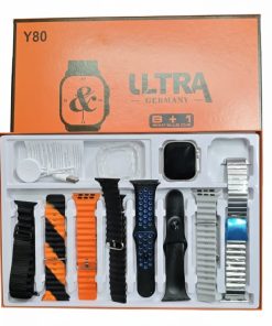 Y80 Ultra Smartwatch with 8 Strap Original